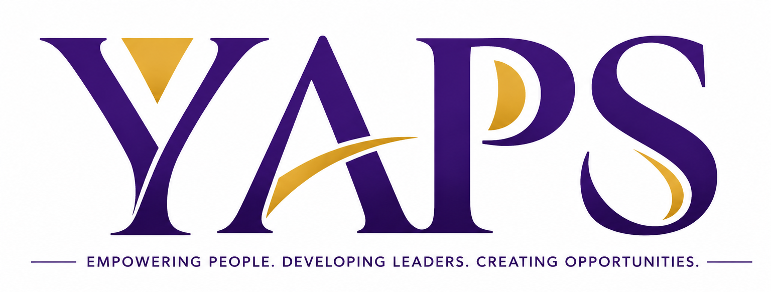 YAPS logo and slogan